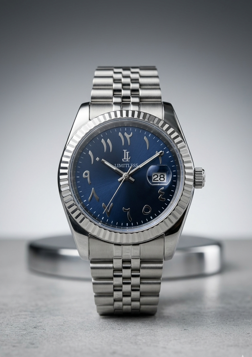 Navy Royale Arabic Watch