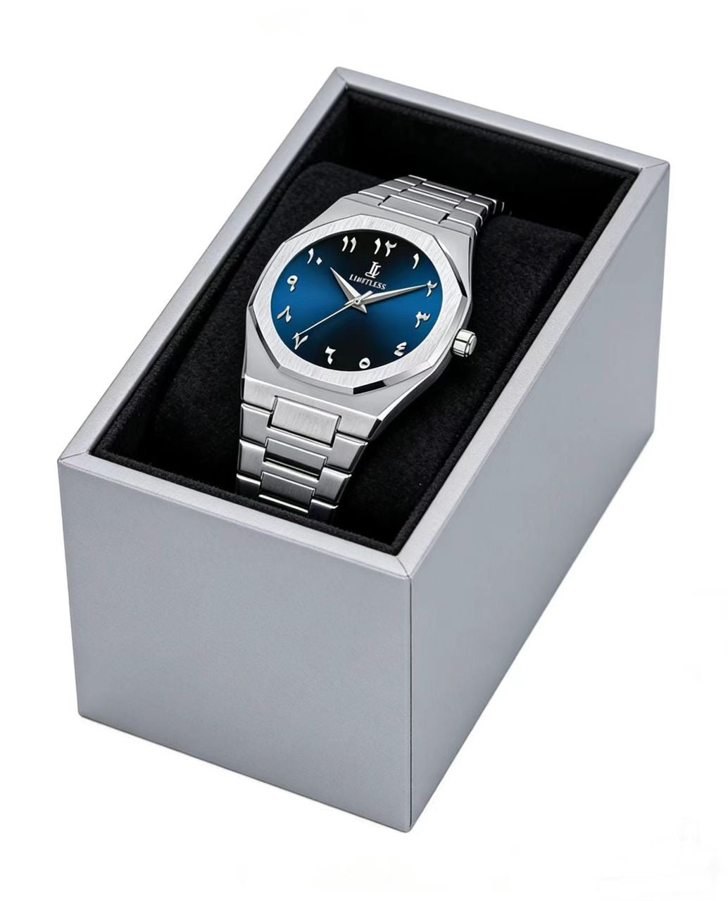 Midnight Navy Arabic Watch