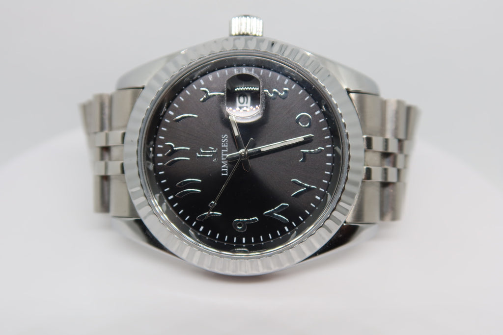 Classic Steel Arabic Watch