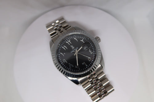 Classic Steel Arabic Watch